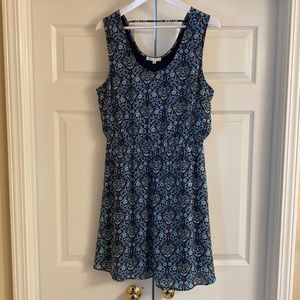 DR2 fully lined A line mini dress Size L